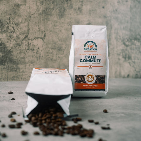 SipSation Coffee Co. Specialty Grade Coffee Calm Commute