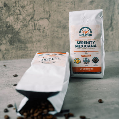 SipSation Coffee Co. Specialty Grade Coffee Serenity Mexicana